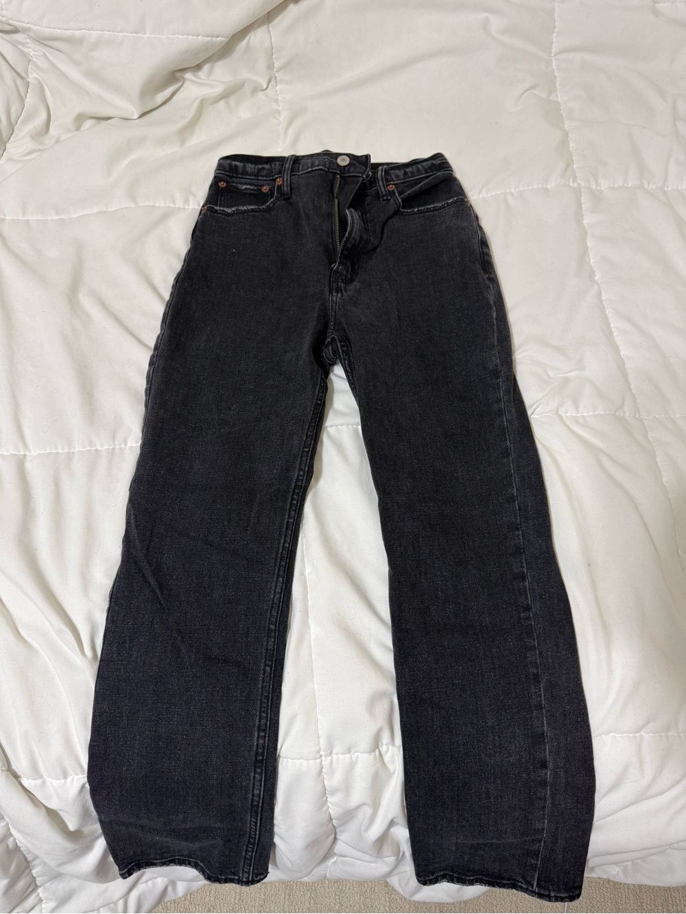 Abercrombie & Fitch Black Straight Jeans